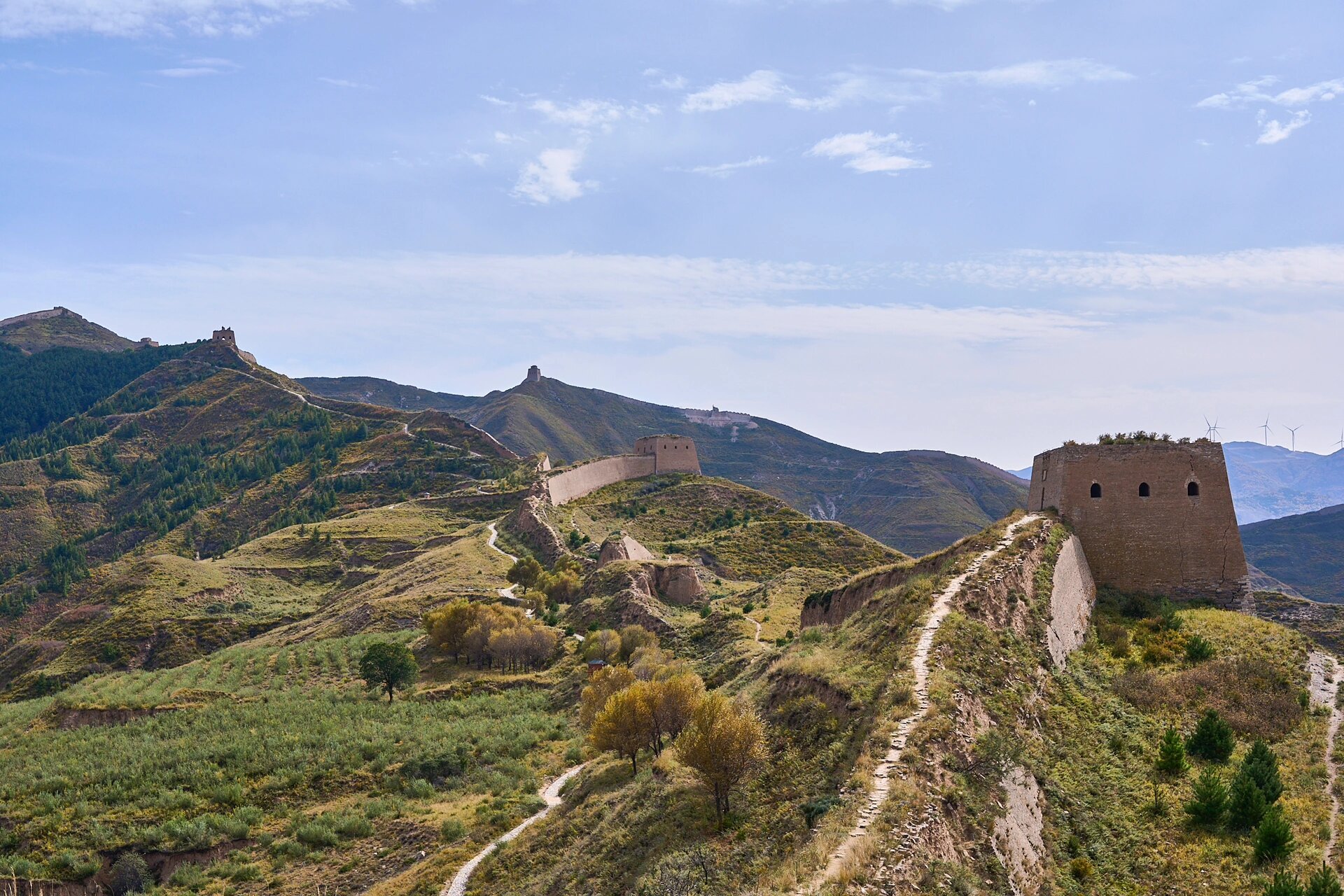 山西游 —— 广武明长城 广武明长城位于山西省朔州市下辖的山阴县