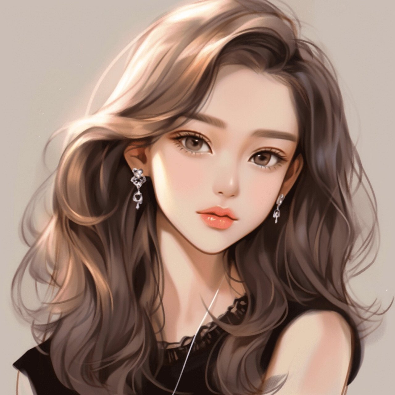 气质女头像 #ai绘画有点东西# #美女头像# #女生头像# #好看的女生