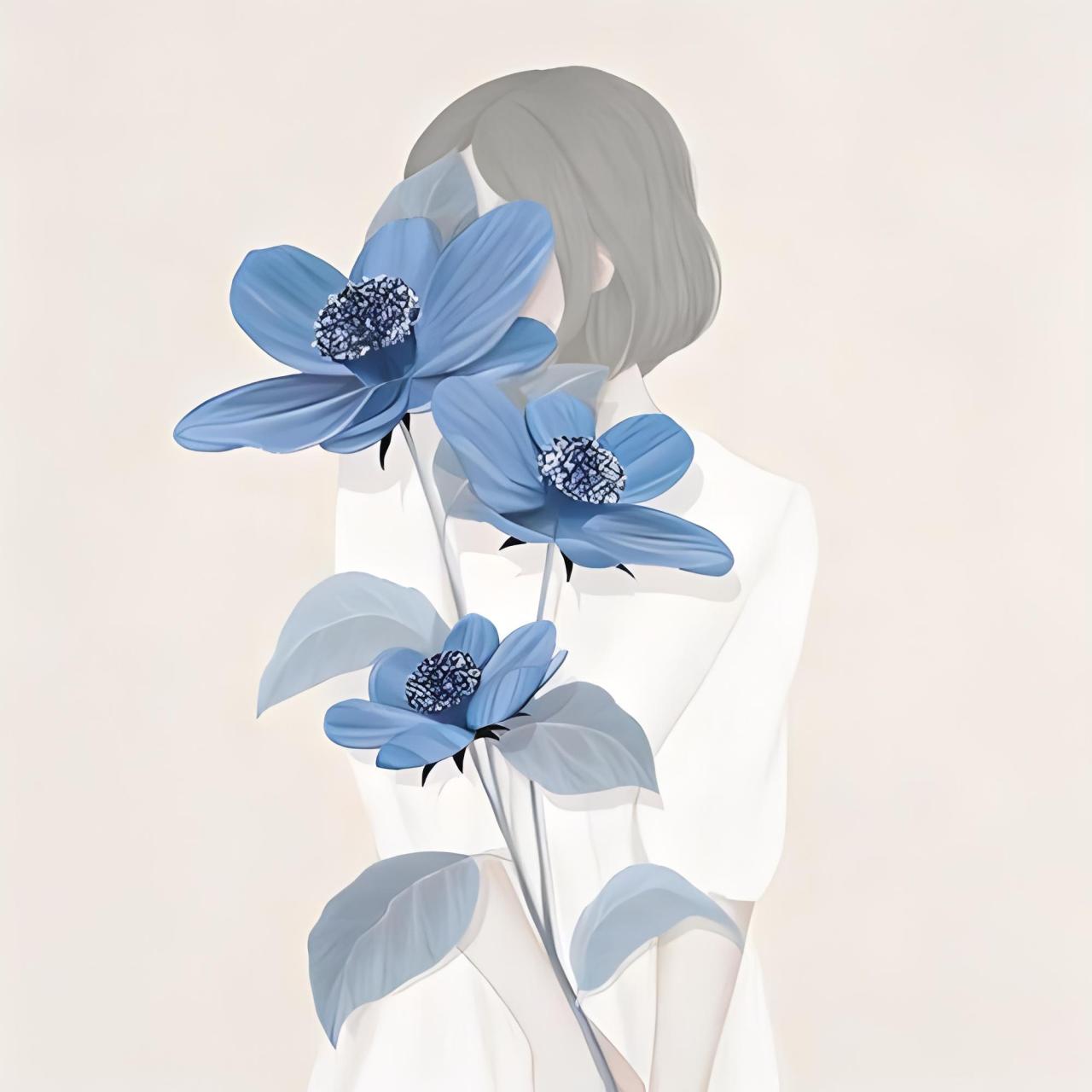 78 94这次是极简文艺风头像,简直美哭了!