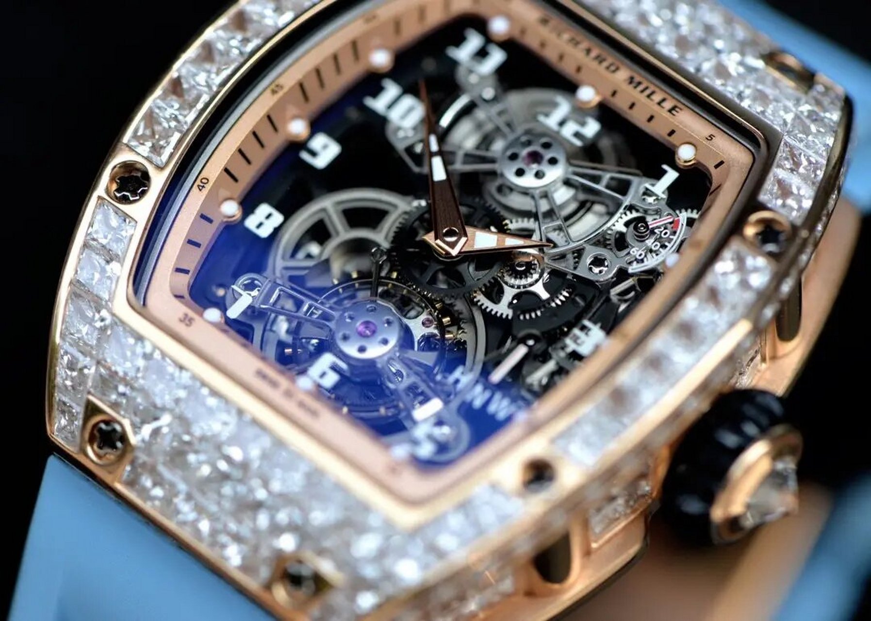 千万级手表 理查德米勒 rm17-01 手动机械 品牌:理查德米勒 rm17-01