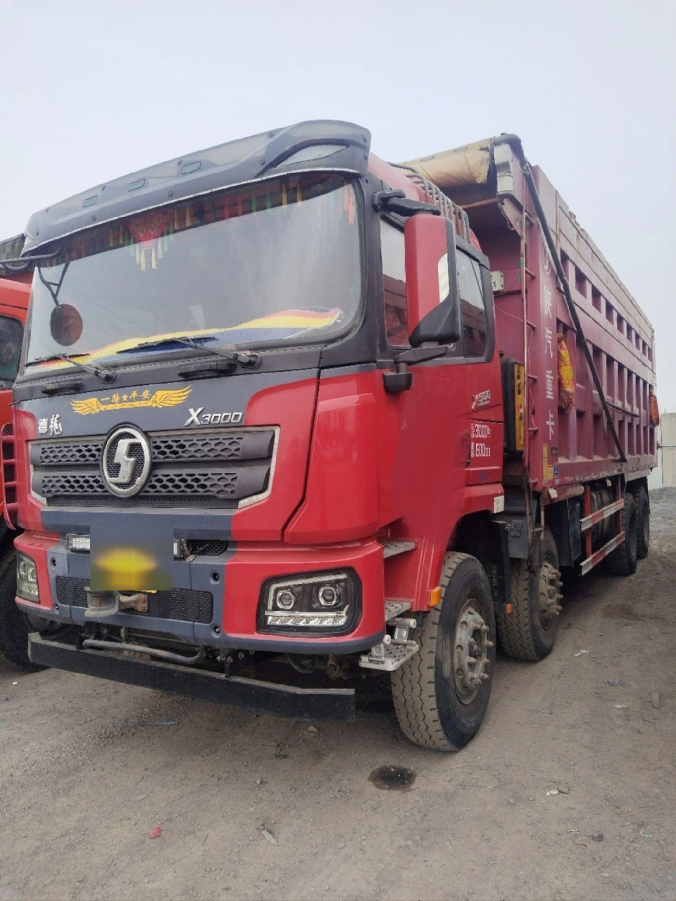 德龙x3000自卸车.国五20年5月八米500潍柴