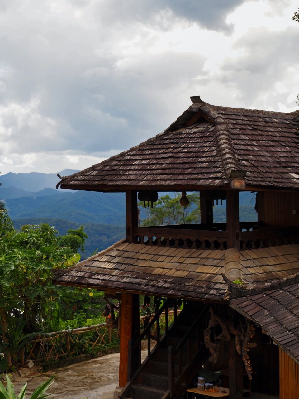 7215 景迈山| 翁基布朗族古寨 每一棵茶树都有灵魂 古茶古寨,相依