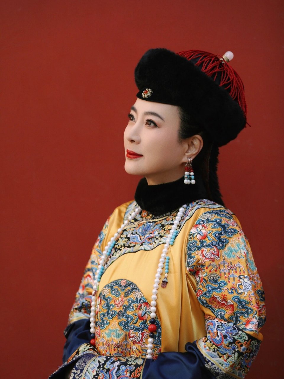 李玲玉|她好像贵太妃啊 #李玲玉# #孝庄秘史# #故宫拍照# #北京故宫