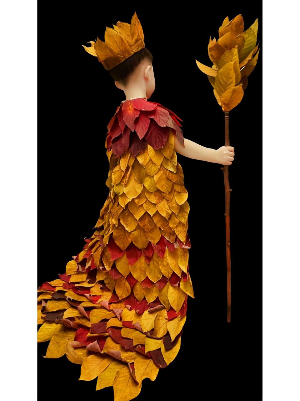 树叶时装 卷上天的树叶衣服来啦!