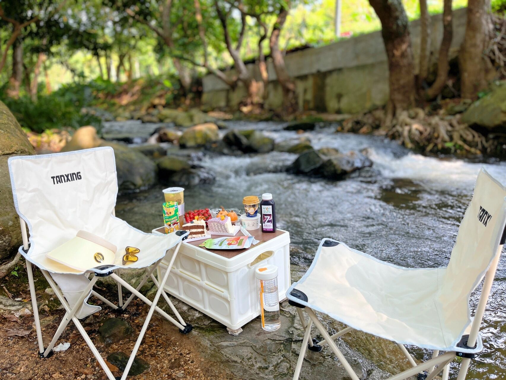 报6015找到肇庆最新溪边露营地96夏日必备06 现在周末不是在