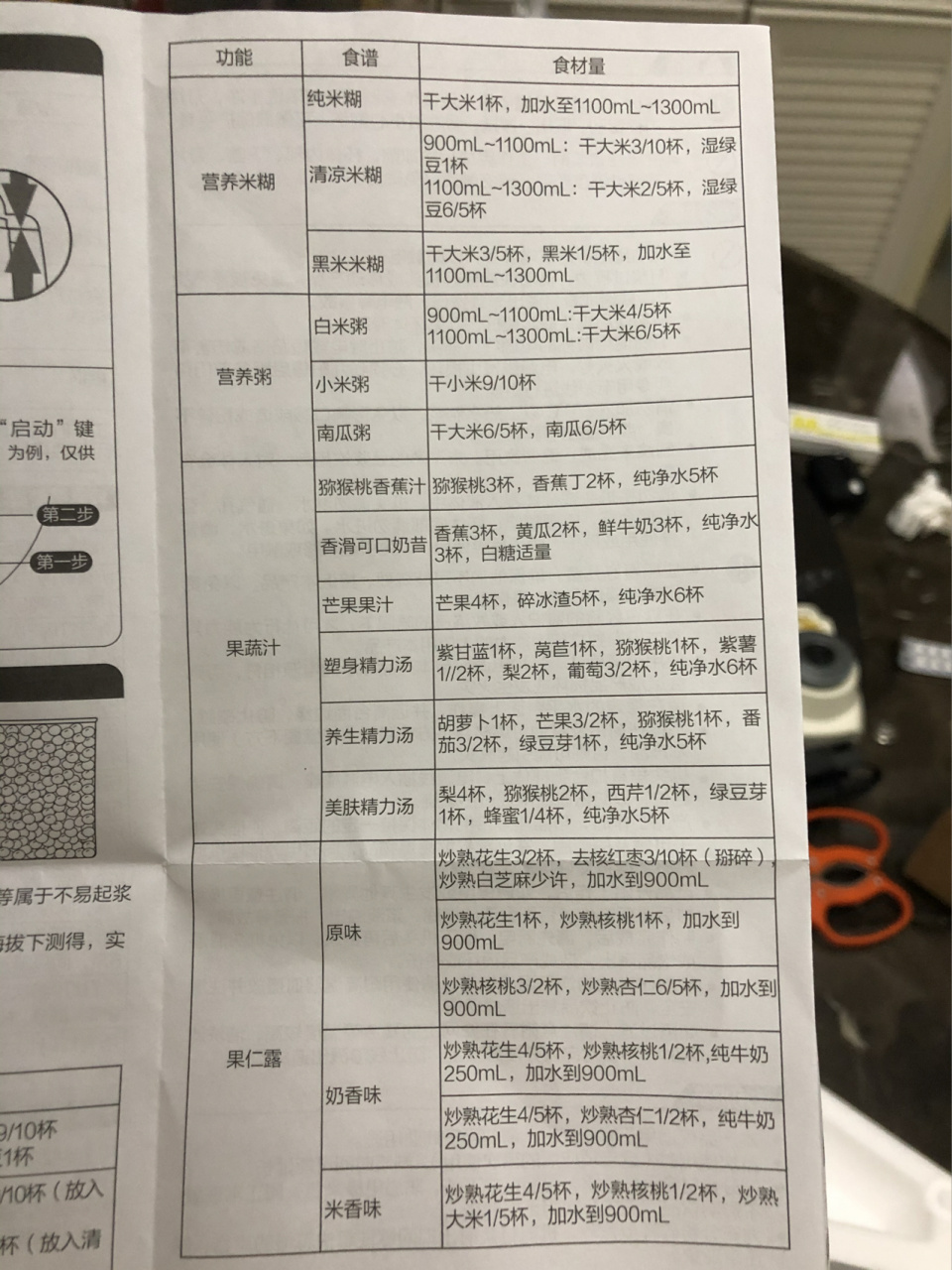 九阳豆浆机电子食谱图片