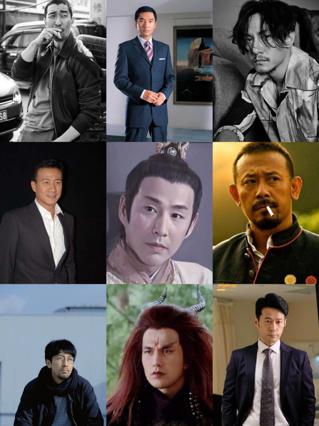 那些年追过的叔圈 天菜7515 166陈道明 266胡军 366姜文 4