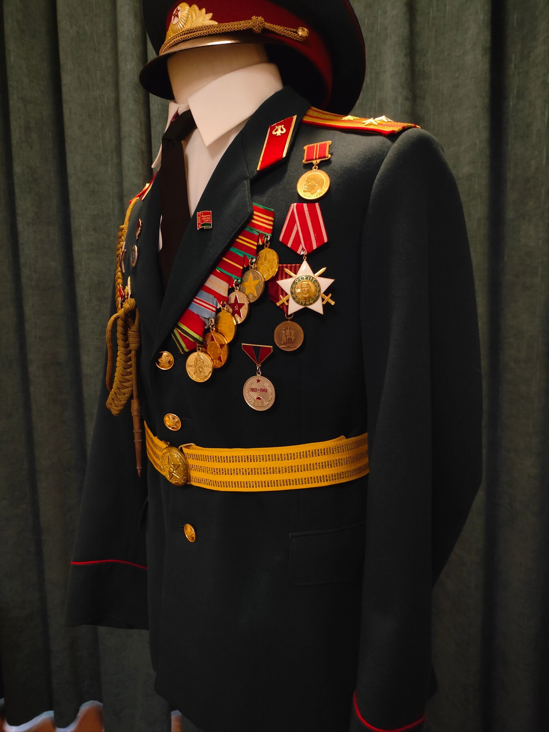 苏联1969条例内卫军军乐团大阅队列礼服