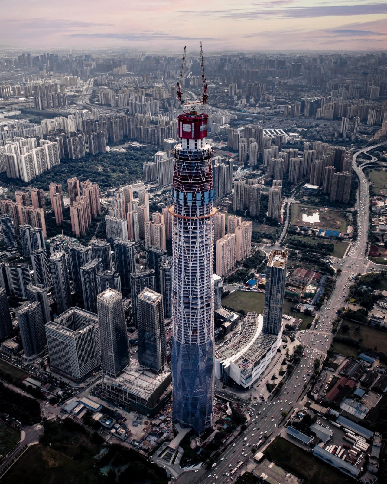 成都最高建筑图片