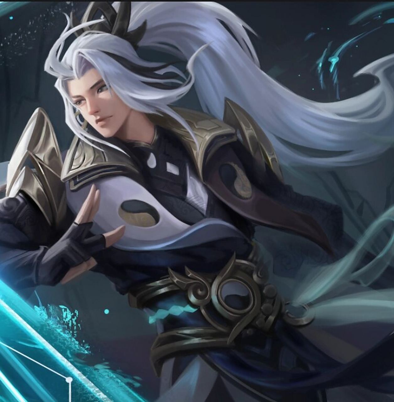 【王者荣耀】诸葛亮-鹤羽星尊皮肤 横插美宣练习