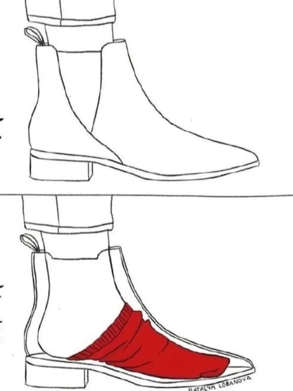 袜子总是掉根,怎么个事71 98春暖花开,马上就要到漏脚脖子穿小