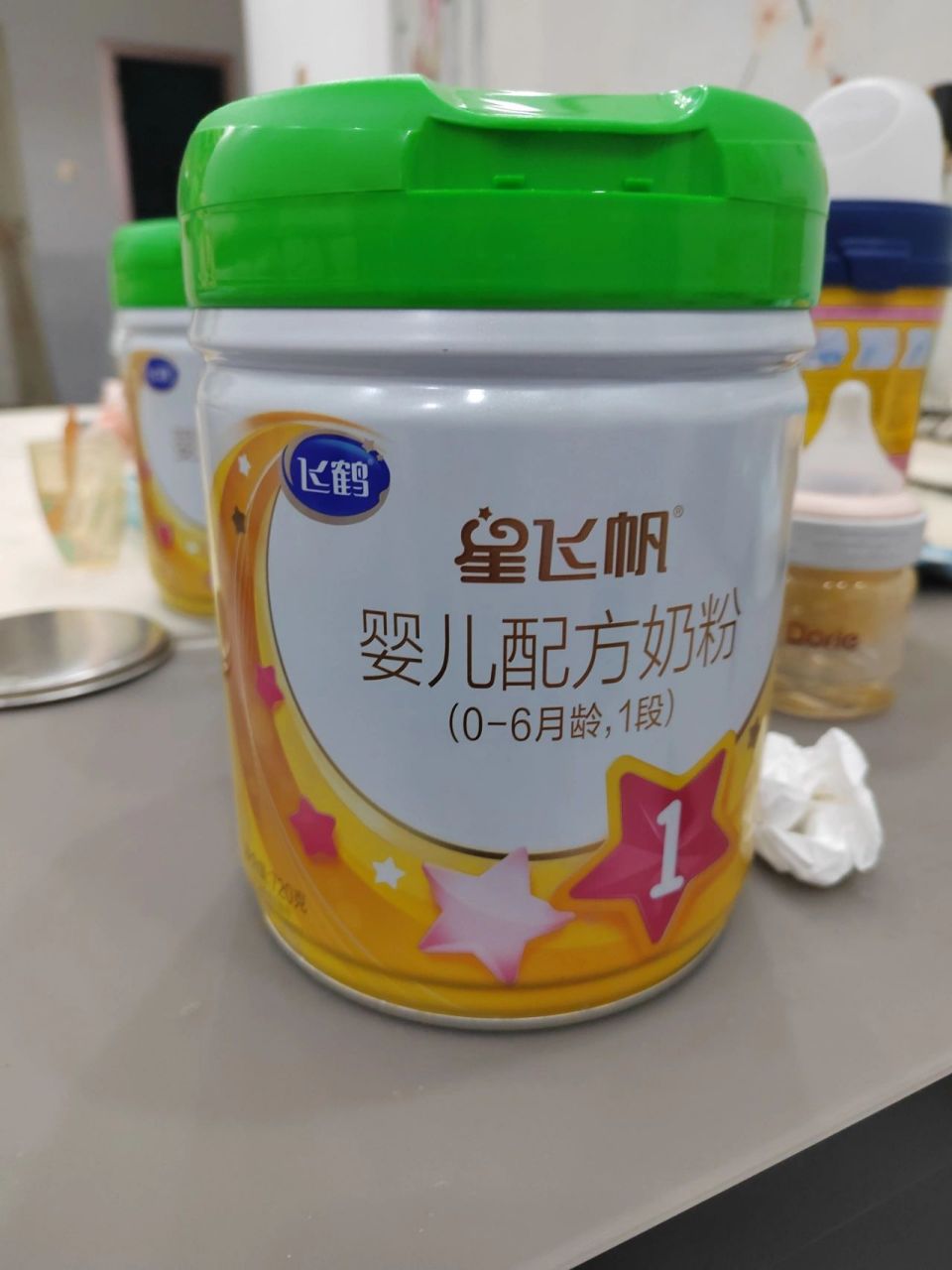 飞鹤星飞帆绿盖奶粉好么 我家宝宝一直喝的是飞鹤星飞帆绿盖,在实体店