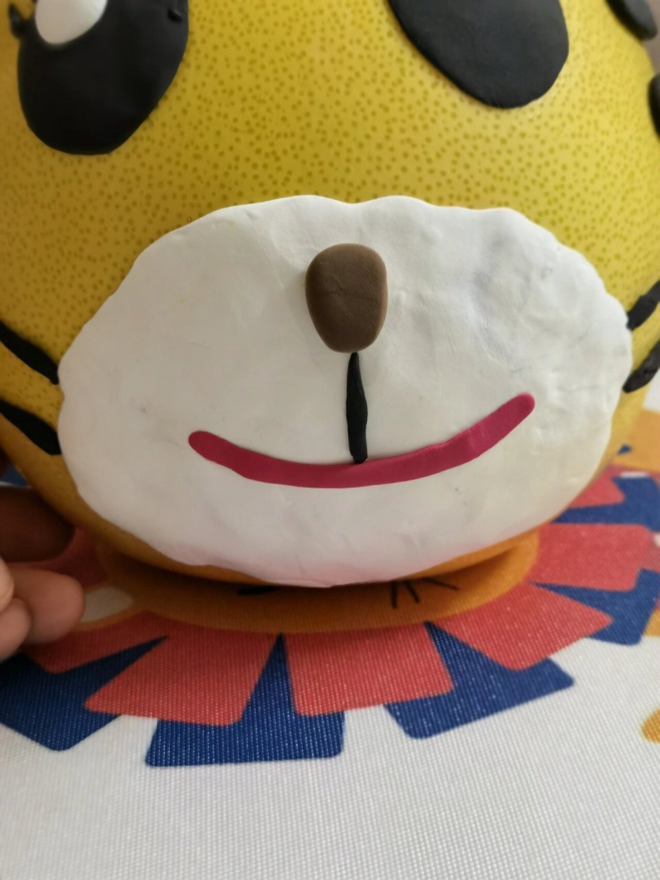 一看就会做的,水果娃娃 幼儿园小班手工作业,和娃一起制作的水果娃娃.