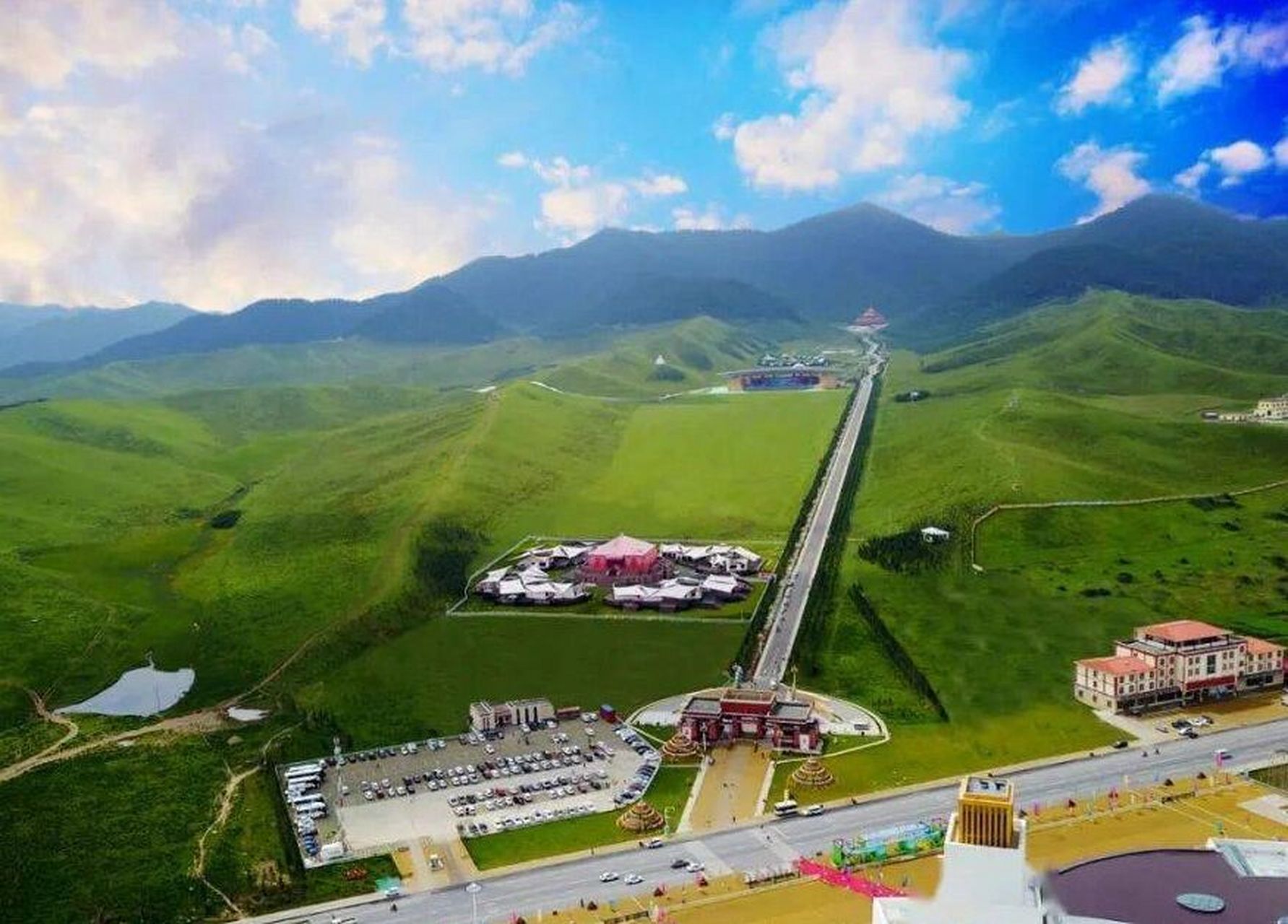 合作市景点 合作市 当周草原 米拉日巴佛阁 美仁大草原 达力加山 合作