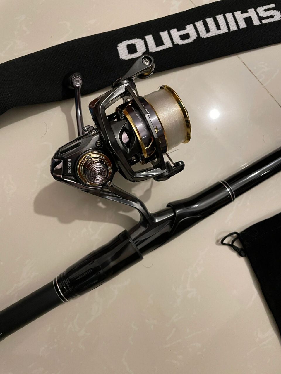 4米矶钓竿海钓竿鱼竿远投矶竿 本人比较精心爱护的一套矶竿,禧玛诺