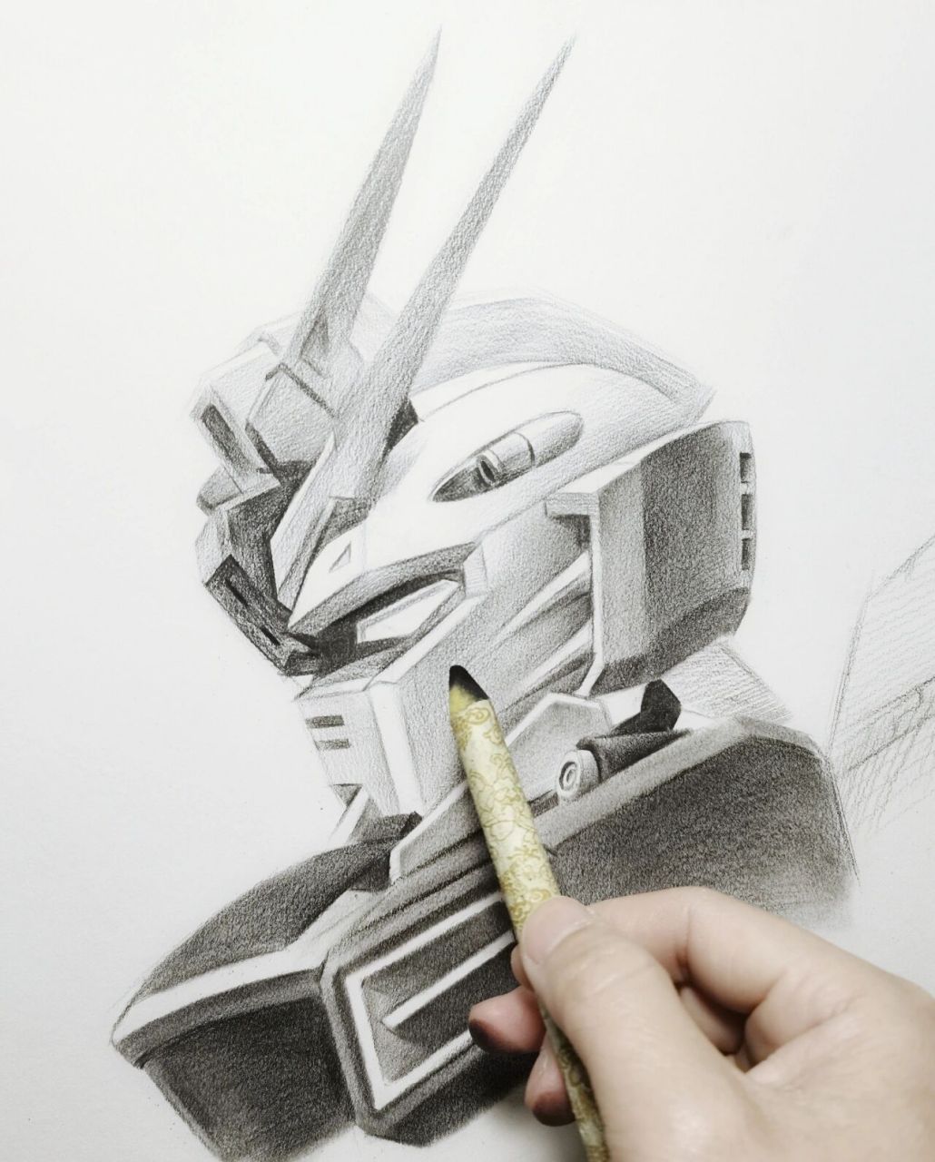 高达—素描步骤