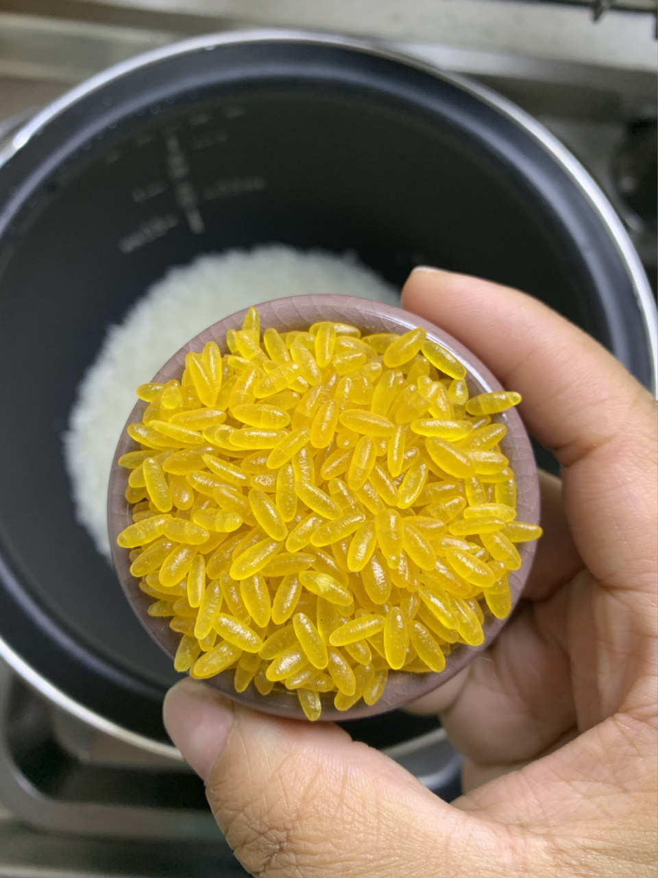 黄金米 玉米的味道,大米的口感 #五常大米