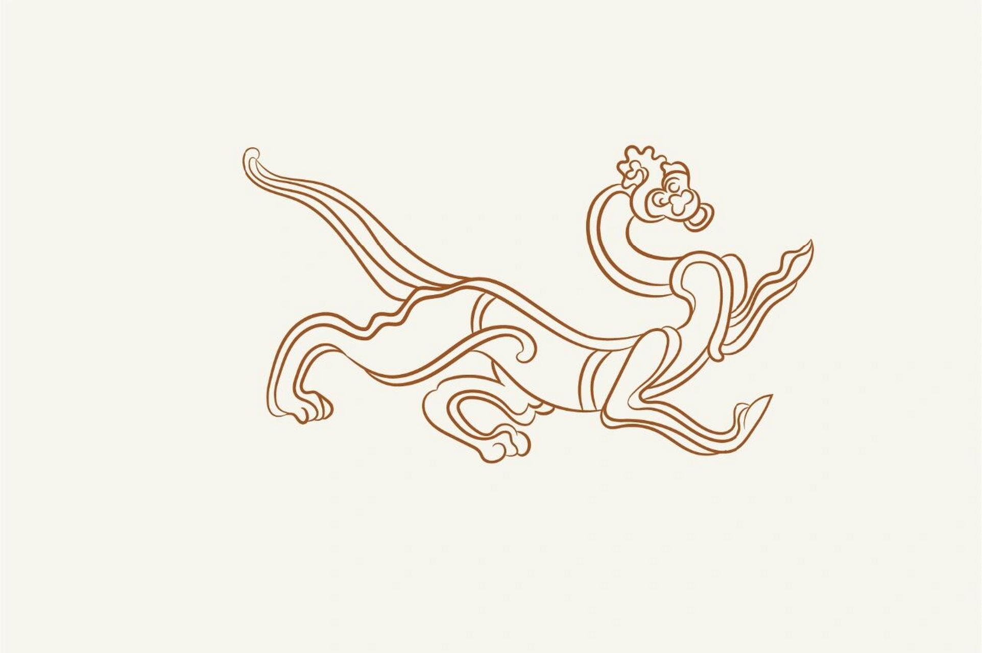 传统纹样—四神兽(青龙白虎朱雀玄武) 传统文化 设计素材 专研纤雕