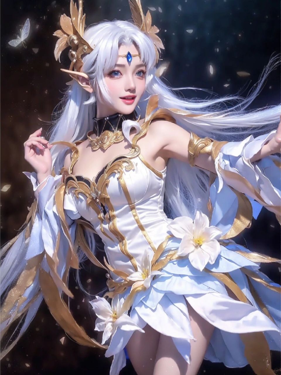 星光化作翅膀,长久闪烁丨貂蝉cos 02 王者荣耀丨貂蝉cos 金色仲夏夜之