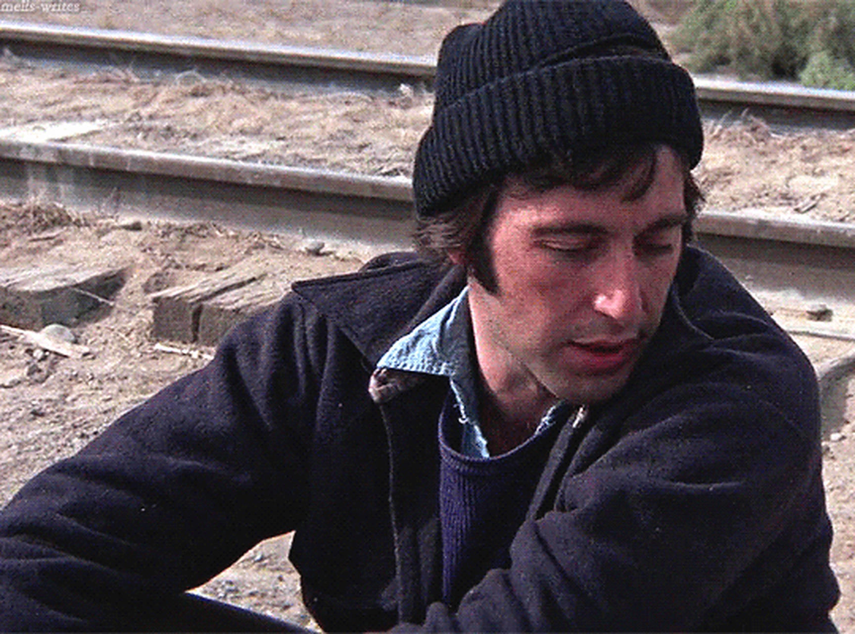 1973年电影《稻草人》里的阿尔·帕西诺.