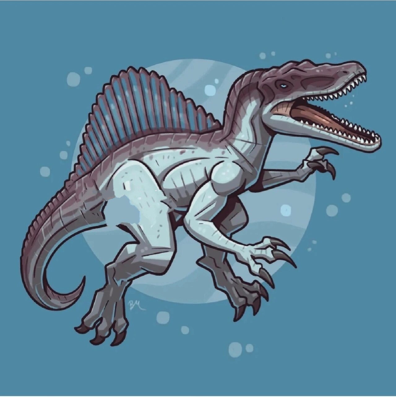 恐龙图片:棘龙篇