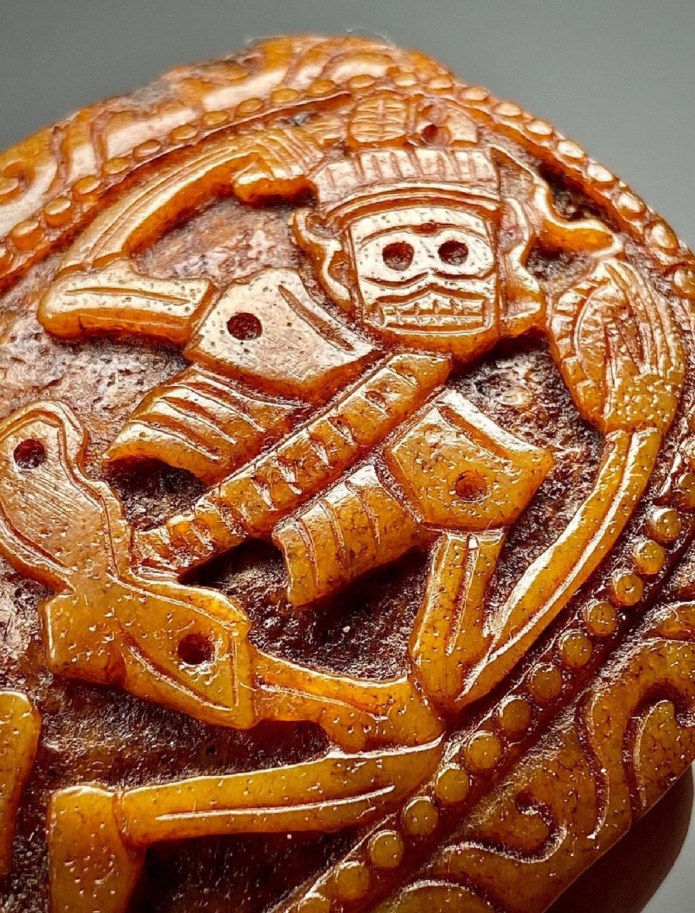 法衣片 藏传嘎嘎法衣【尸陀林主】藏地尸陀林主,全品年份极好,包浆