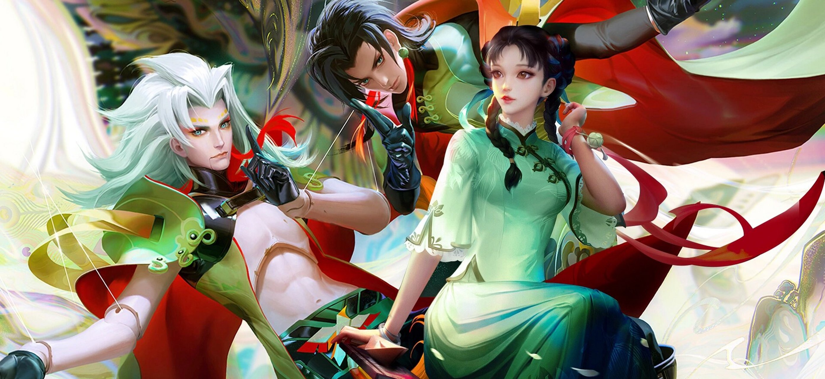 元歌西施cp壁纸