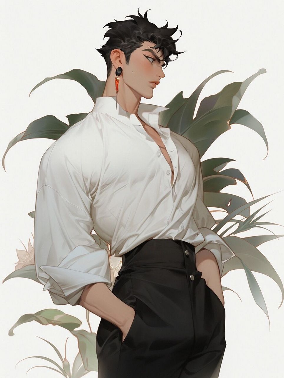 ai绘画|你的腹肌男友请查收7515 内容有点劲爆