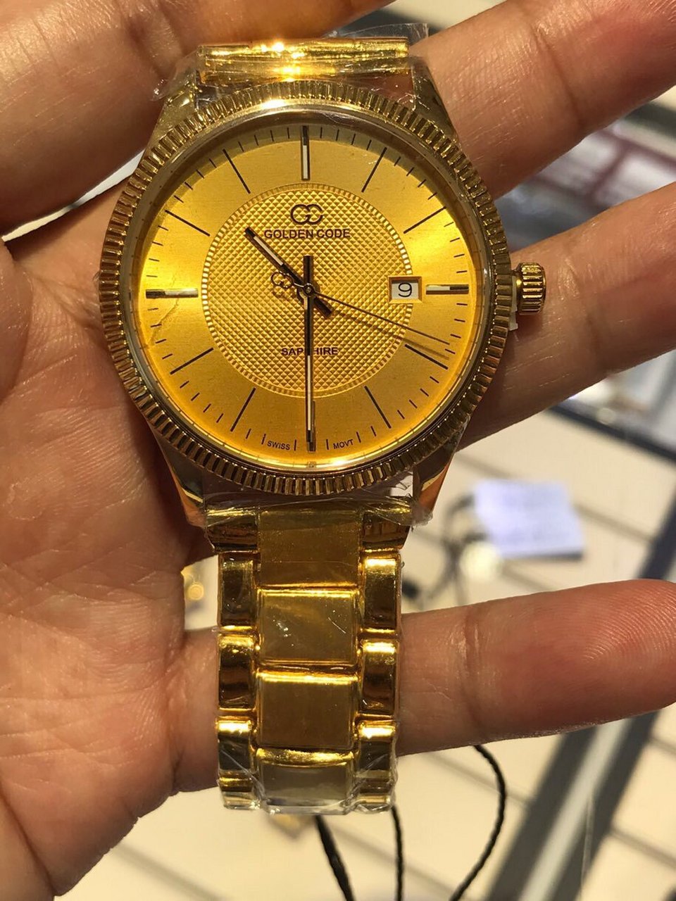 古昆足金金表 足金表