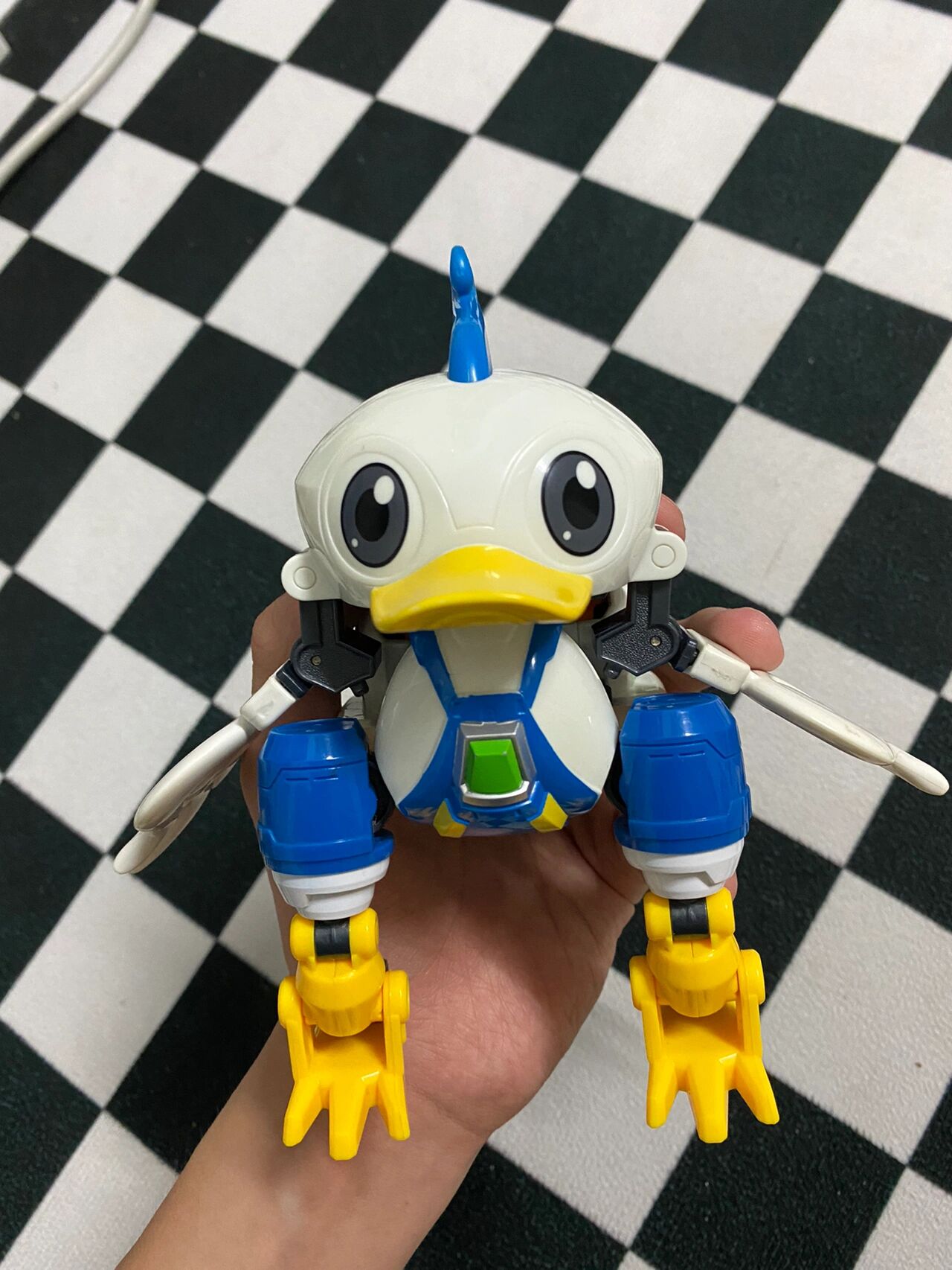 快乐酷宝2 鸭小白酷宝 10年前的玩具 以前的良心奥迪双钻,用料扎实