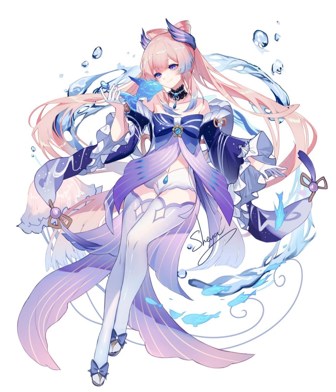 原神珊瑚宫心海(2) (图片来源于网络,只做分享不商用,如侵删)