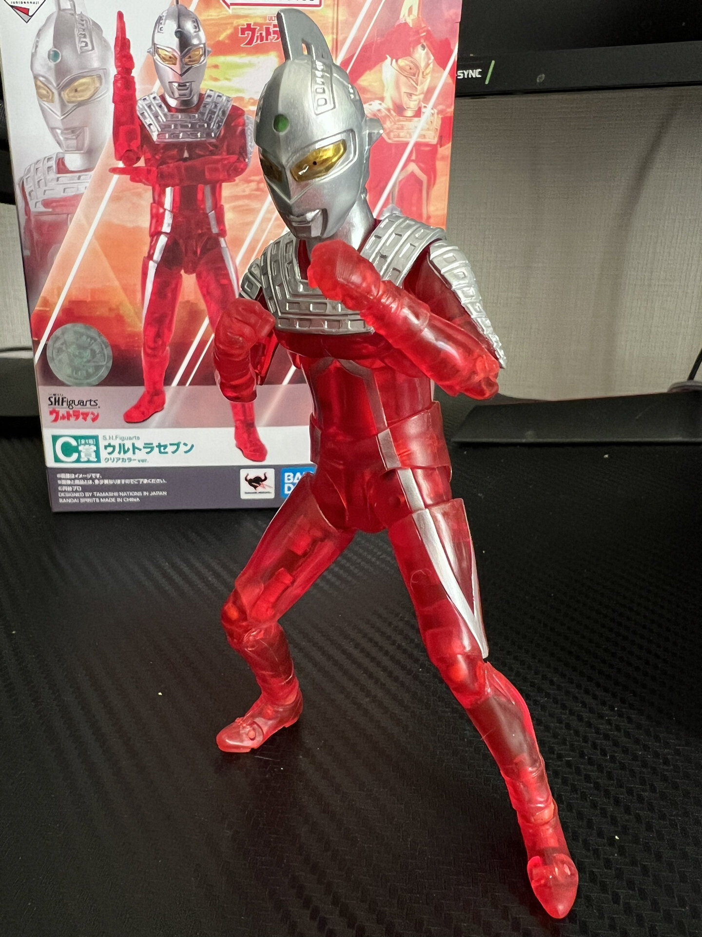 开箱|一番赏 shf 赛文奥特曼 透明ver