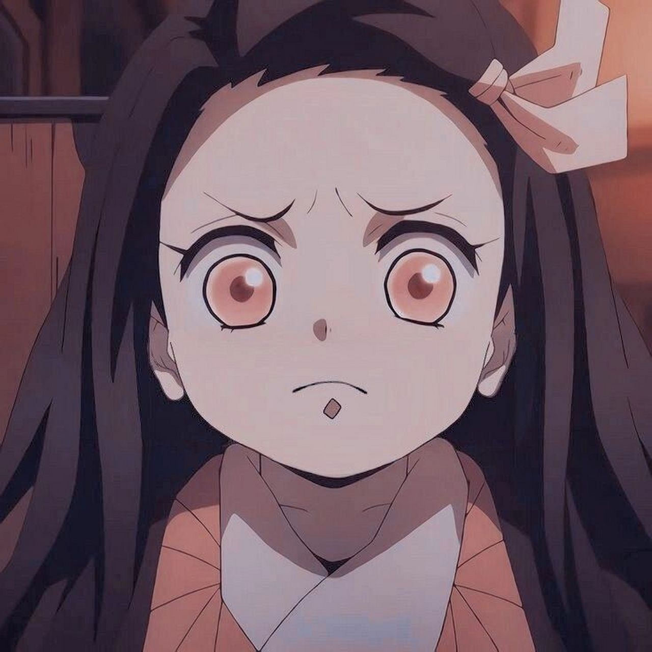 祢豆子 "温顺"可爱的nezuko 每一个表情都可以拿来做头像有没有被