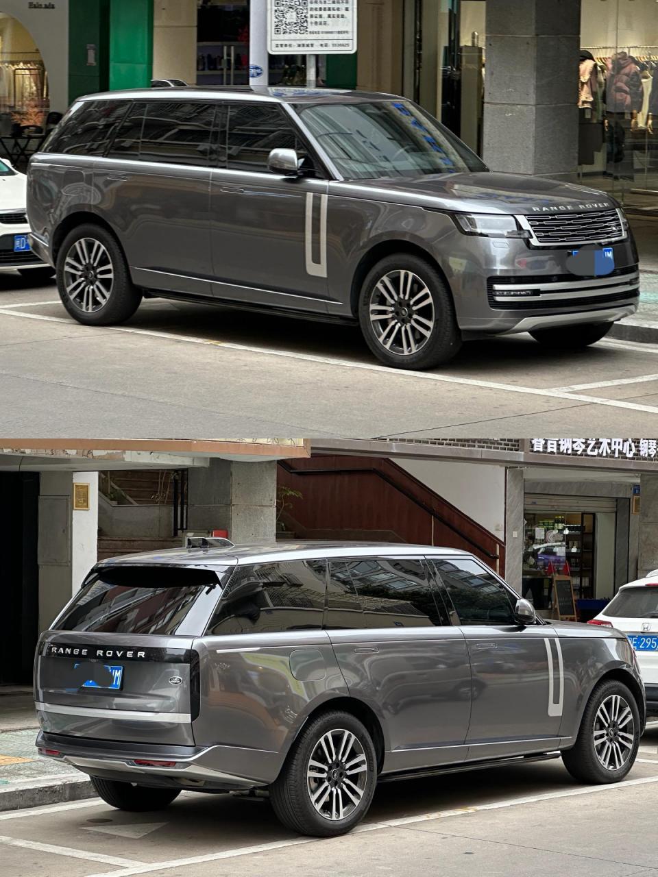 新款路虎揽胜尾灯看起来有点小气了