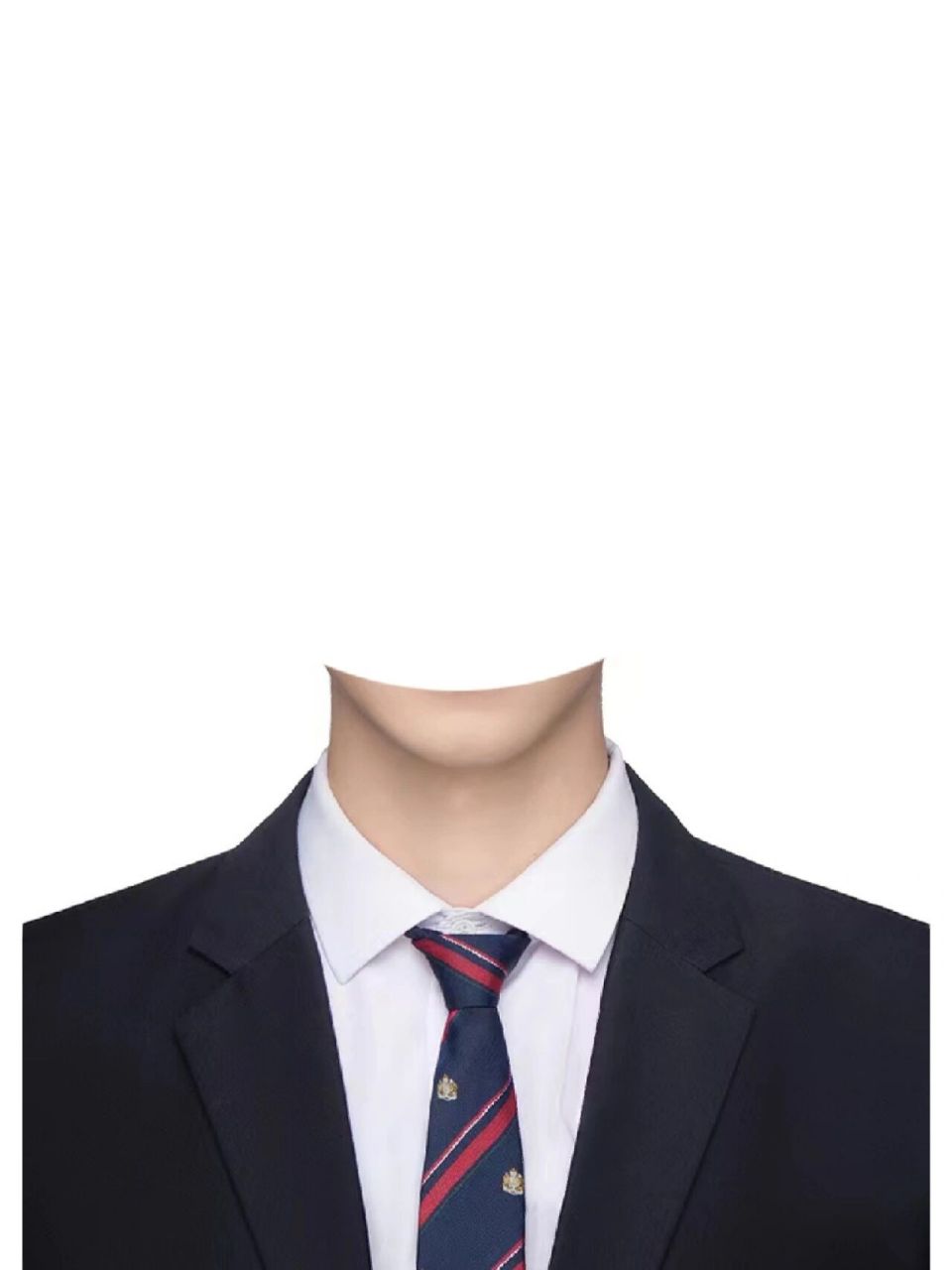 男生证件照模板 只需一张正脸照片即可 只要一张正脸照片 即可p张帅气