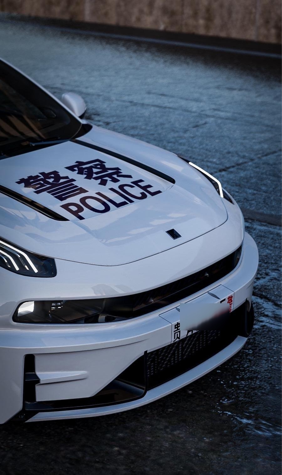 中国警车颜值天花板