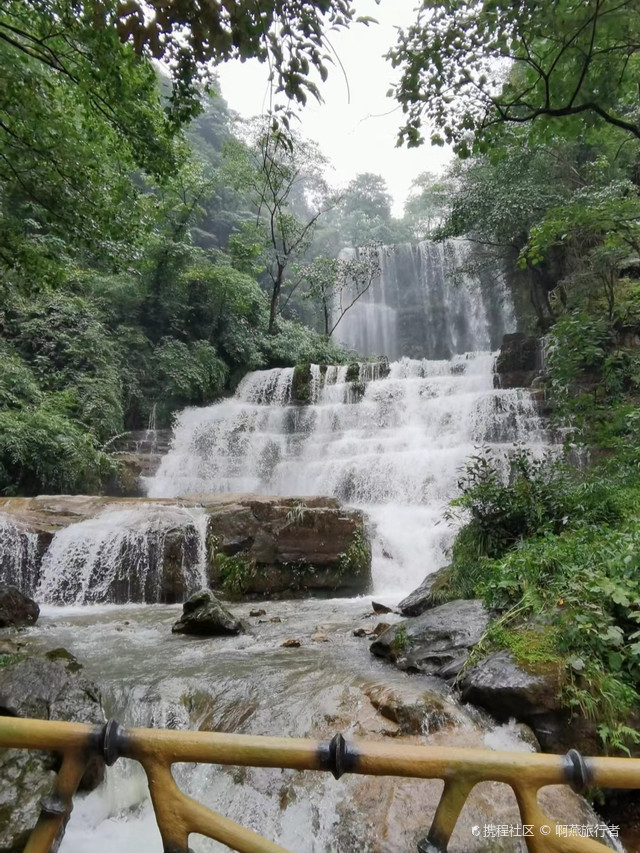 被严重低估的云南大关黄连河瀑布群
