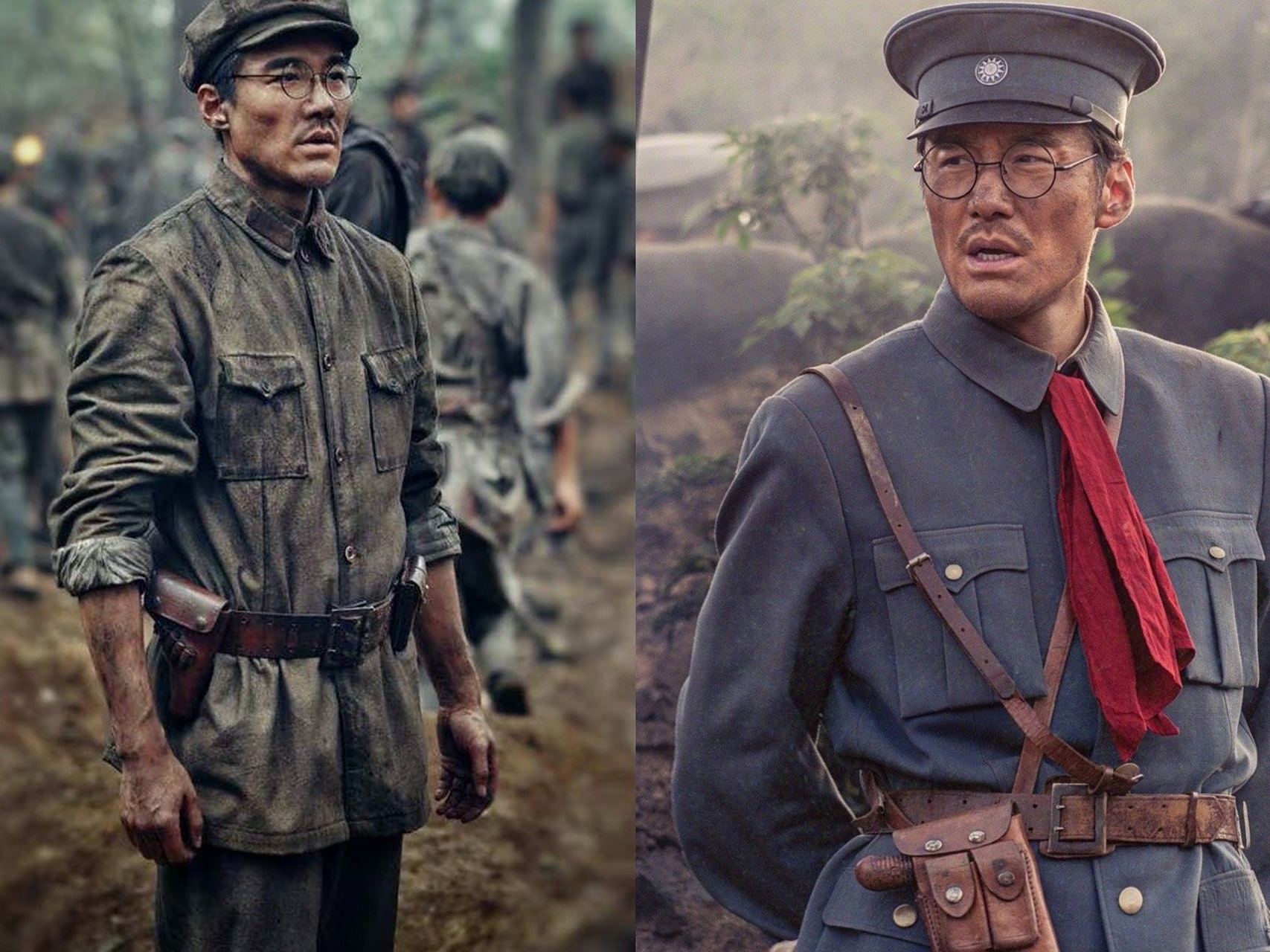 饰演了"刘安恭",讲述了他热血的一生,军装剧照梦回古田军号,这是胡兵