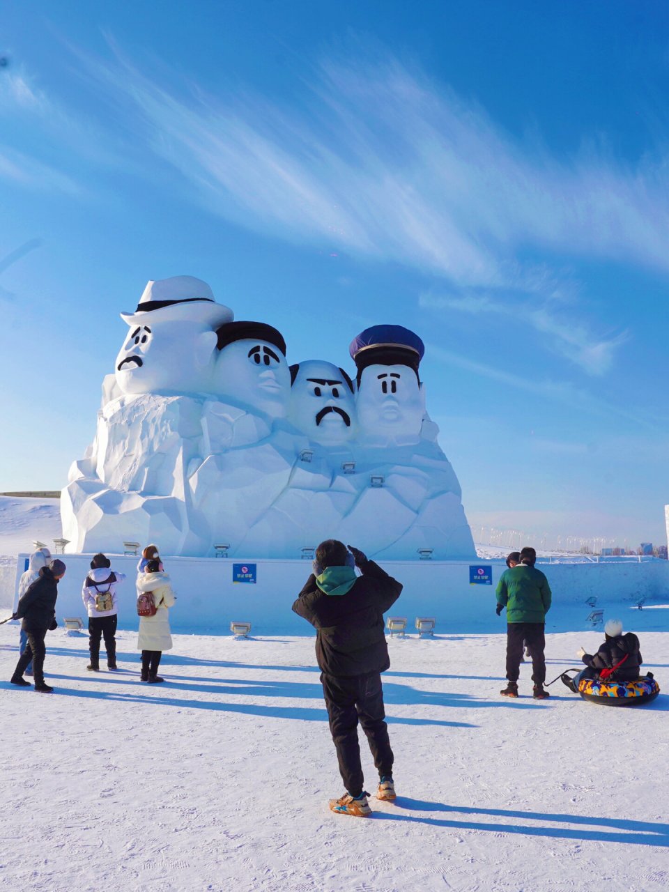 0269♀15来自哈尔滨的象牙山 f4雪雕!