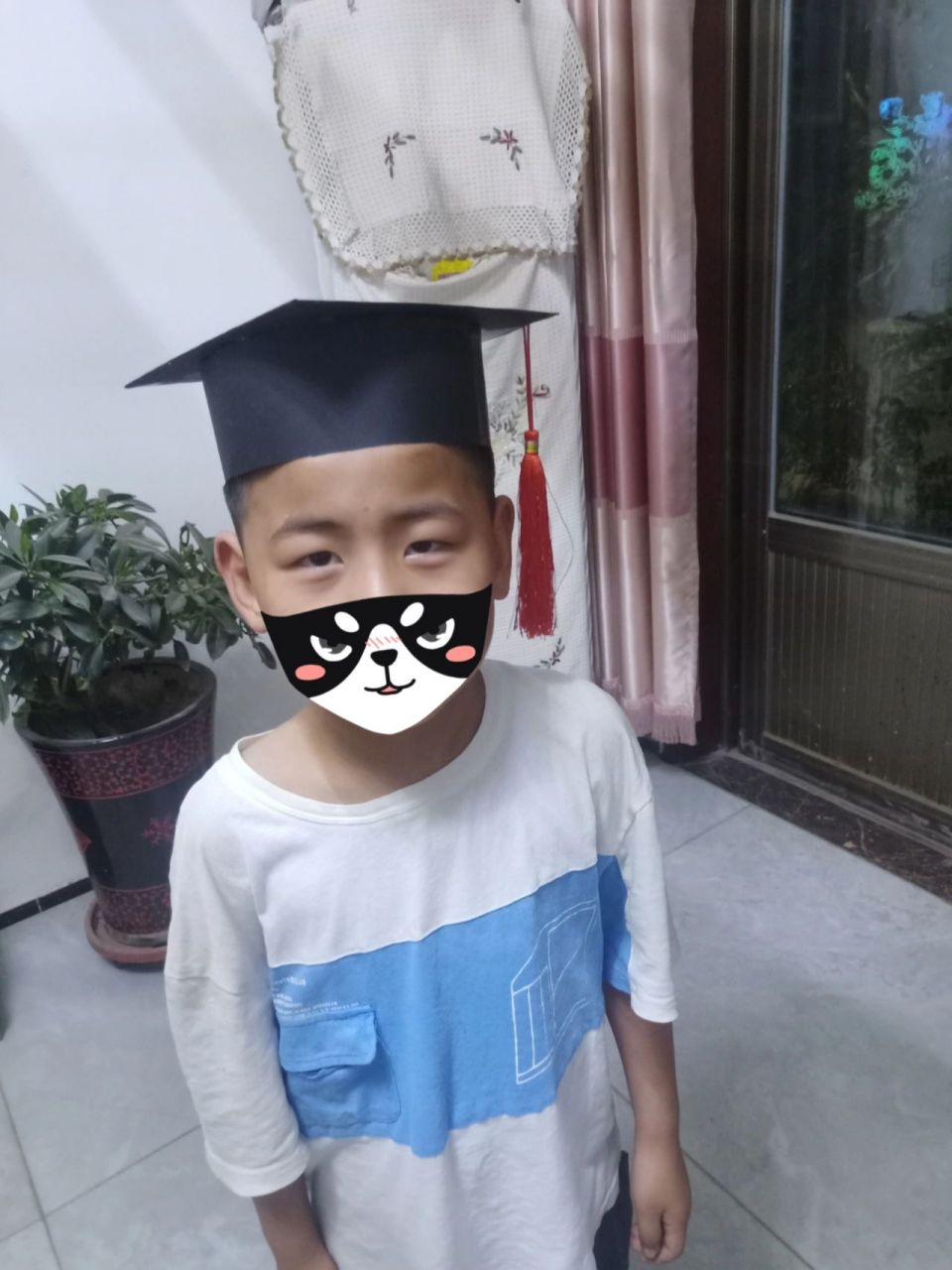 手工博士帽 宝贝马上要幼儿园毕业了,6.