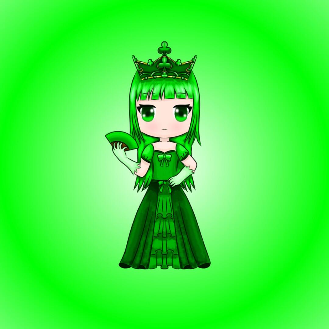 q版泡泡堂2原创角色之翡翠王后萨莉