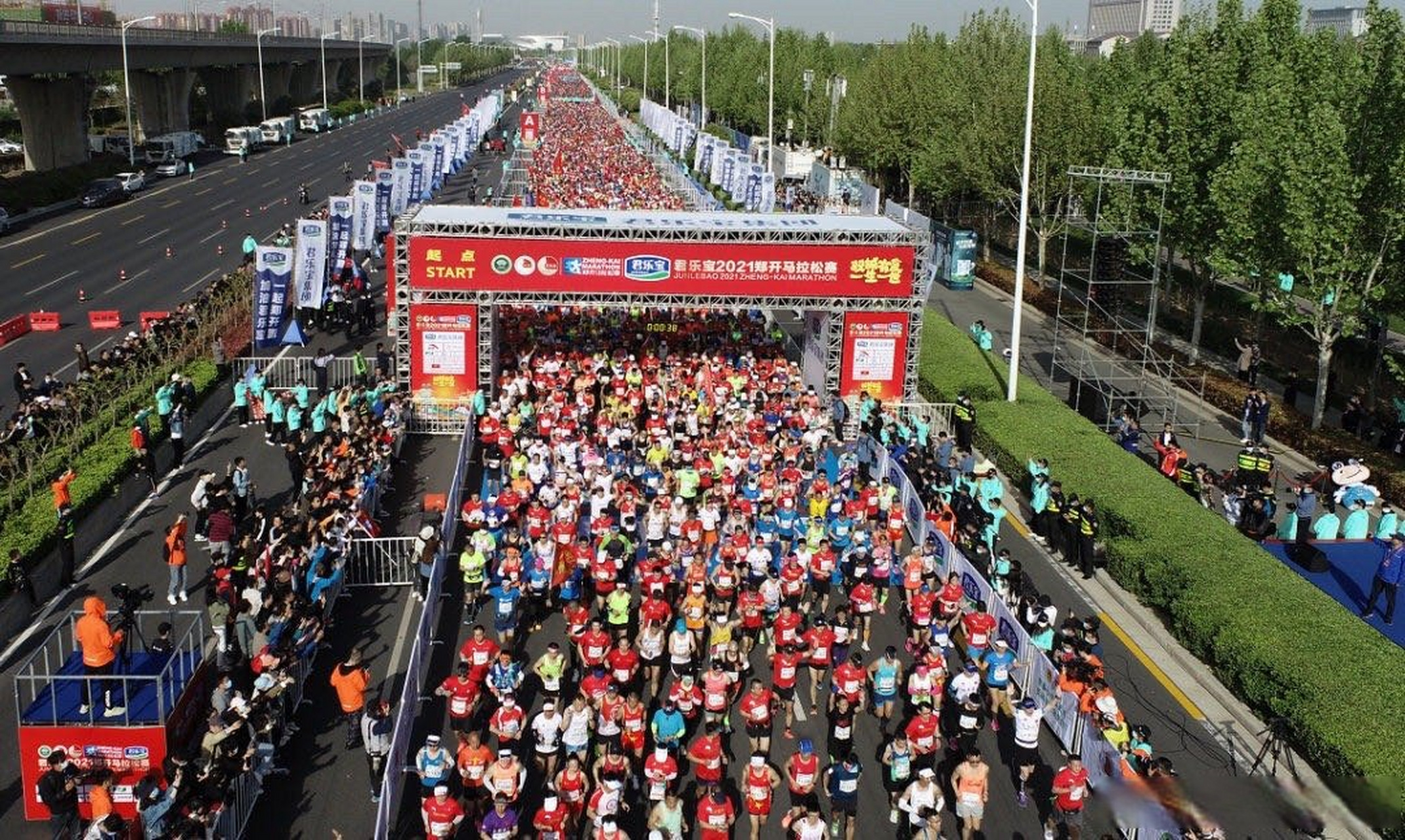 郑开马拉松明日开跑# 【2023郑开马拉松赛将于4月16日开跑】2023郑开