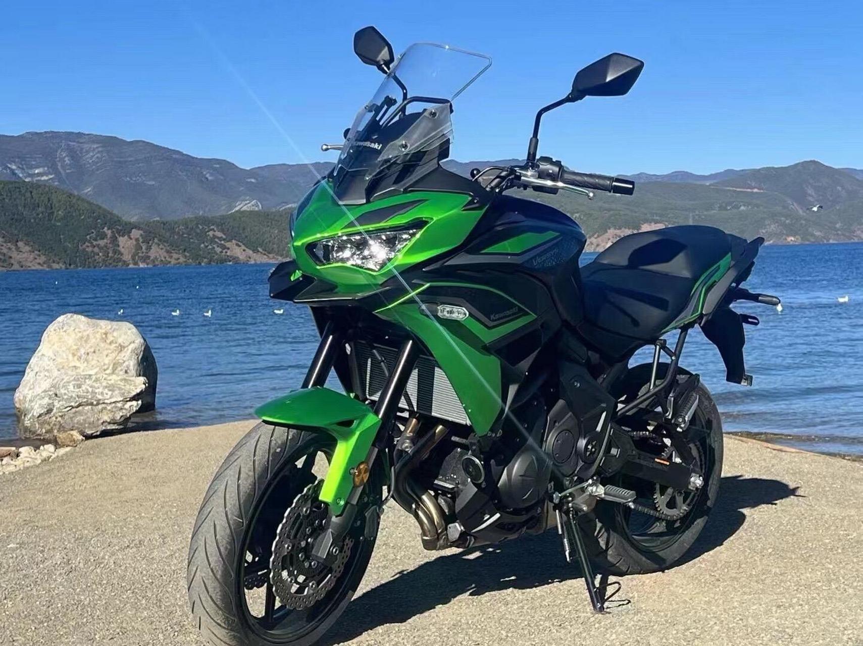 新品上市  川崎 21-24年款  异兽650 versys 650 全车外壳 已出炉.