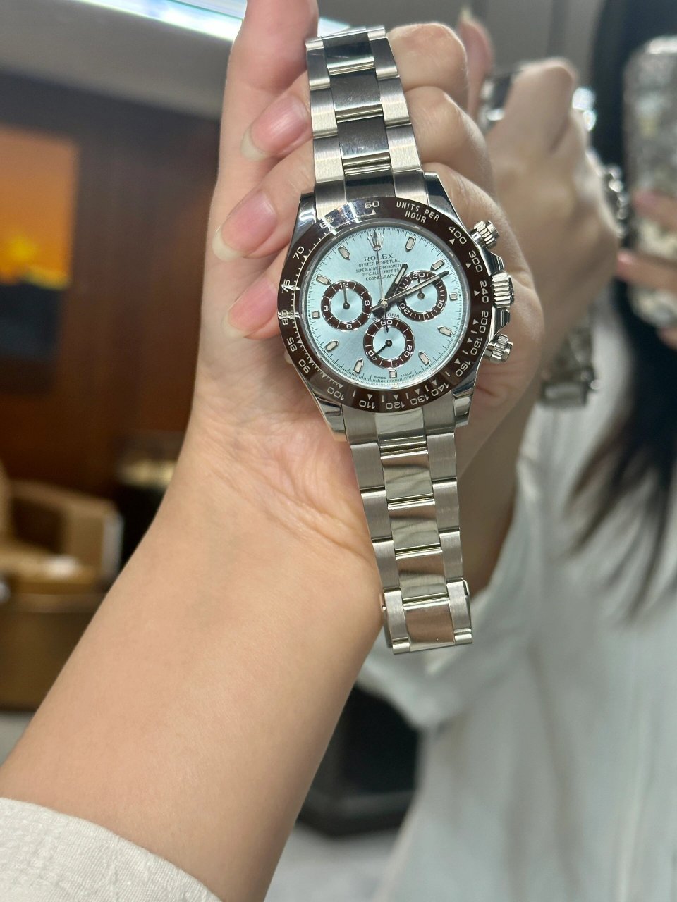 劳力士116506冰蓝迪 40mm 迪通拿系列腕表16.