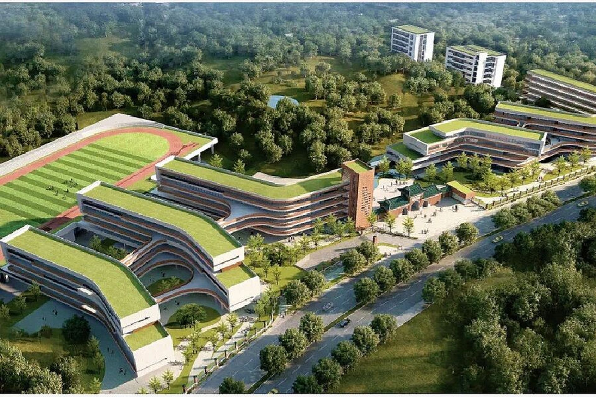 南沙执信中学阔容了,新增300个学位!