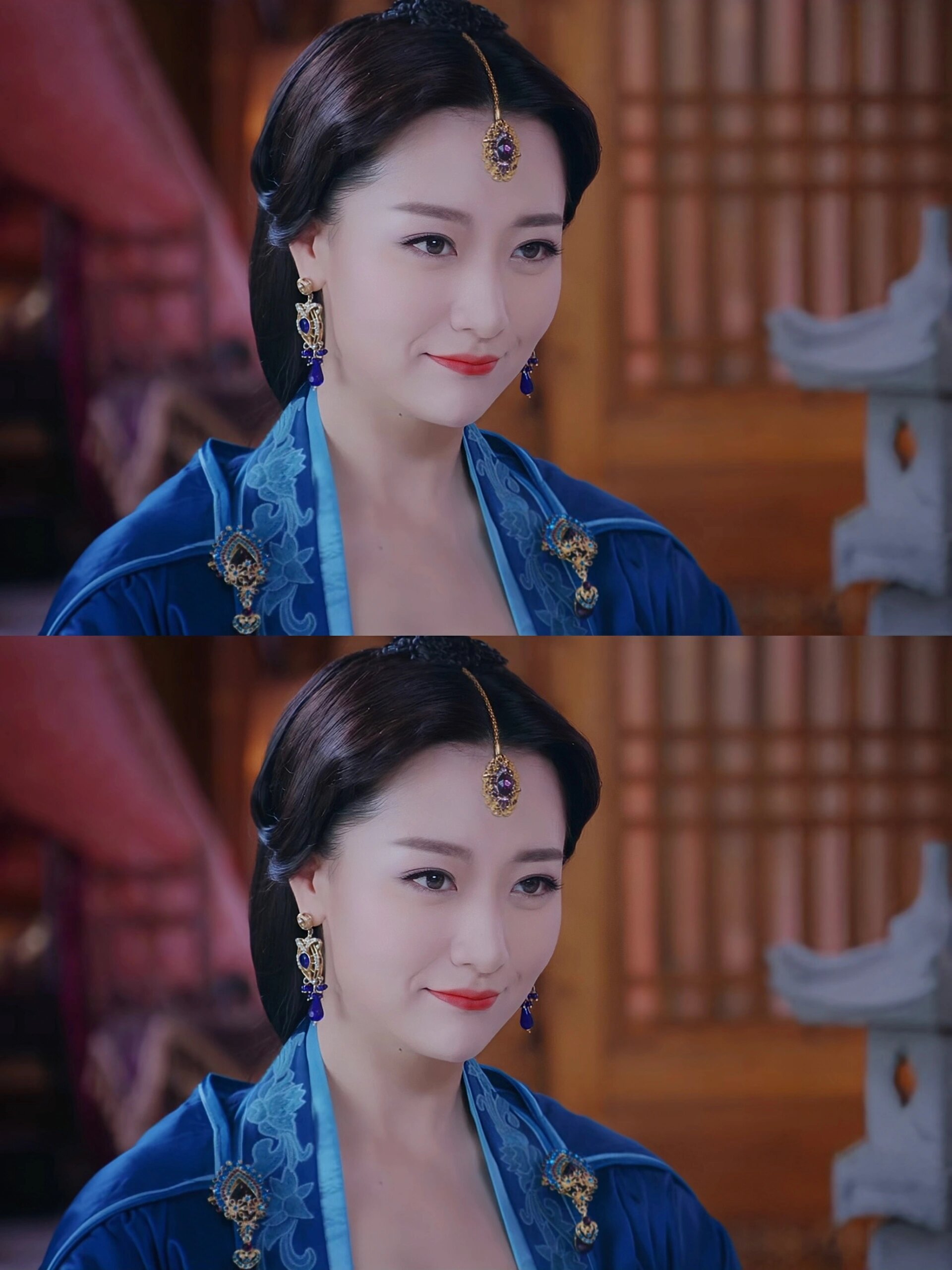 好多白冰演女二的剧里都能轻松把女主比下去留下很多高光时刻 长相