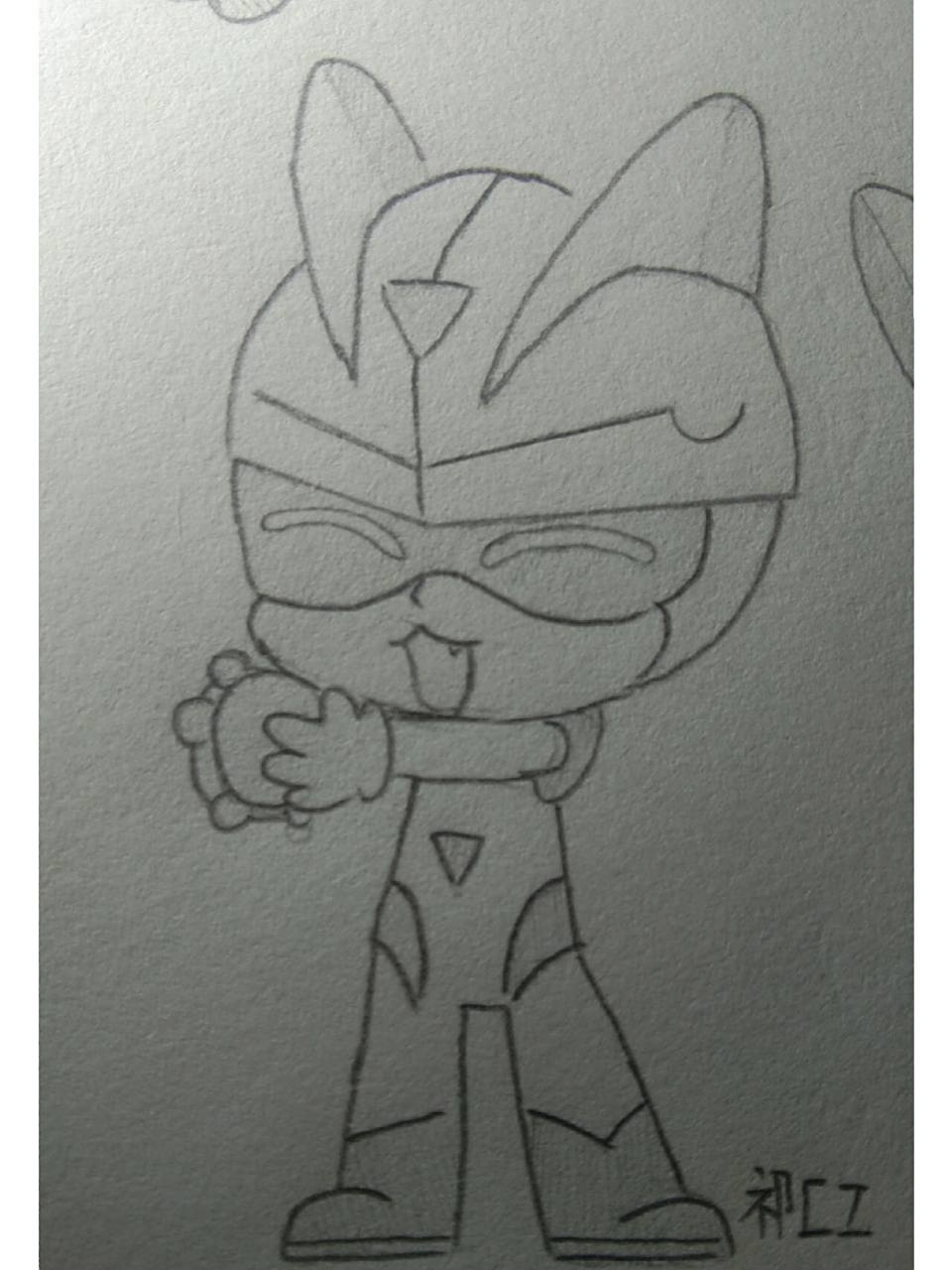 开联绘画‖来自小心超人的四个分身 小心超人分身性格百变啊,抱一个