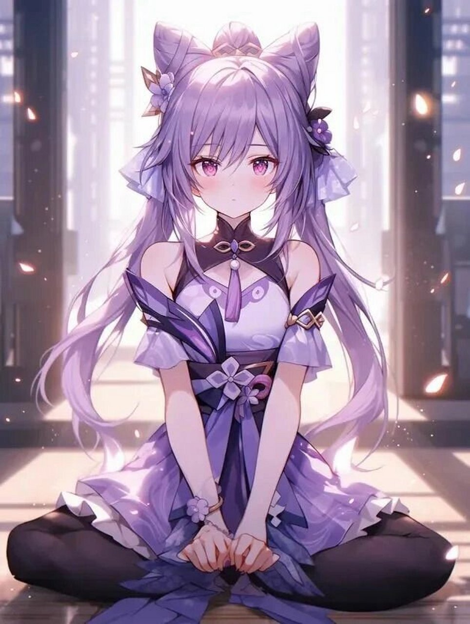 原神每日壁纸:刻晴 下次想要谁的要说哦