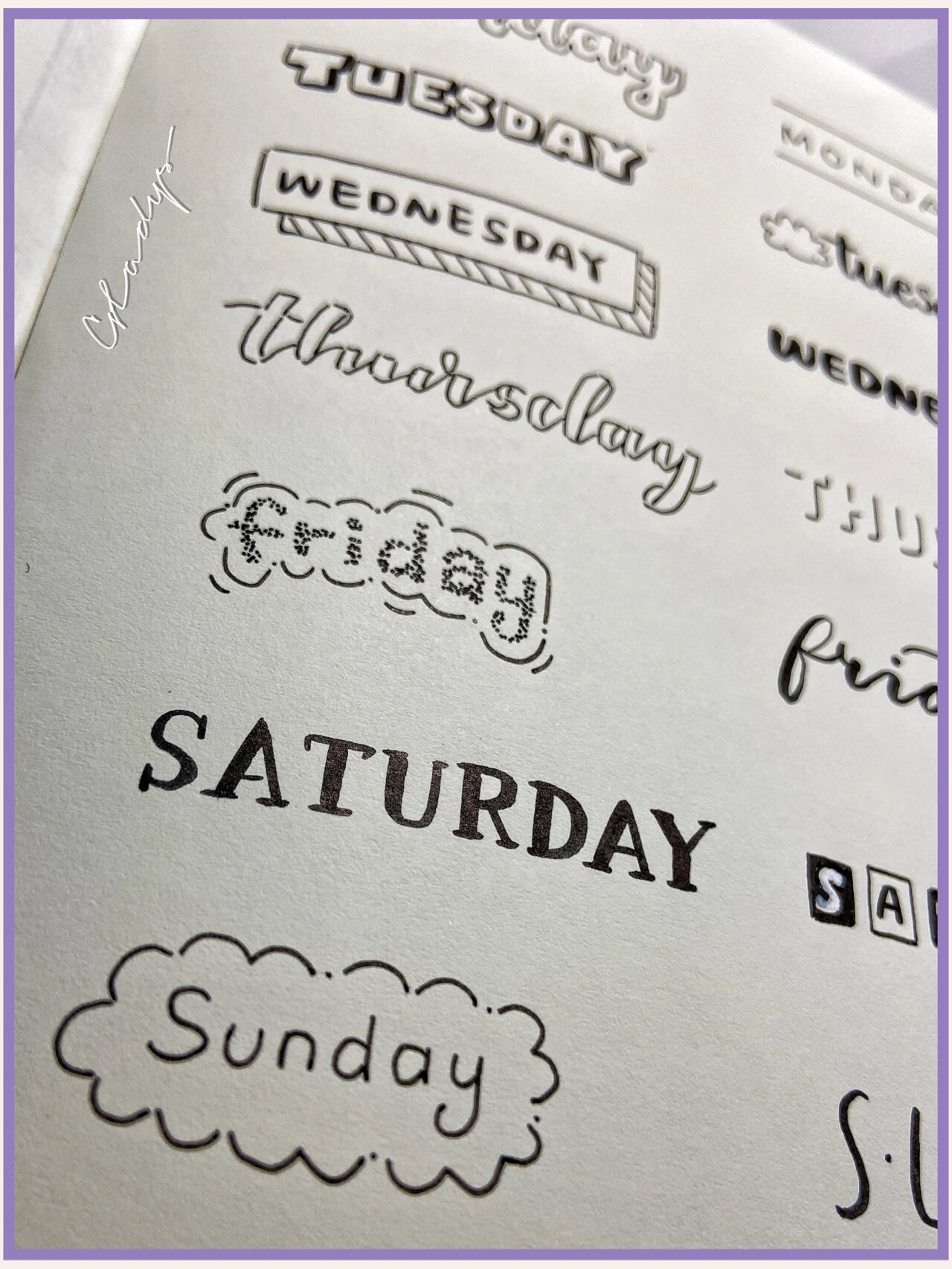 🖤可能有好几种比较眼熟的字体,其实手账字体基本技巧就那几种,先用