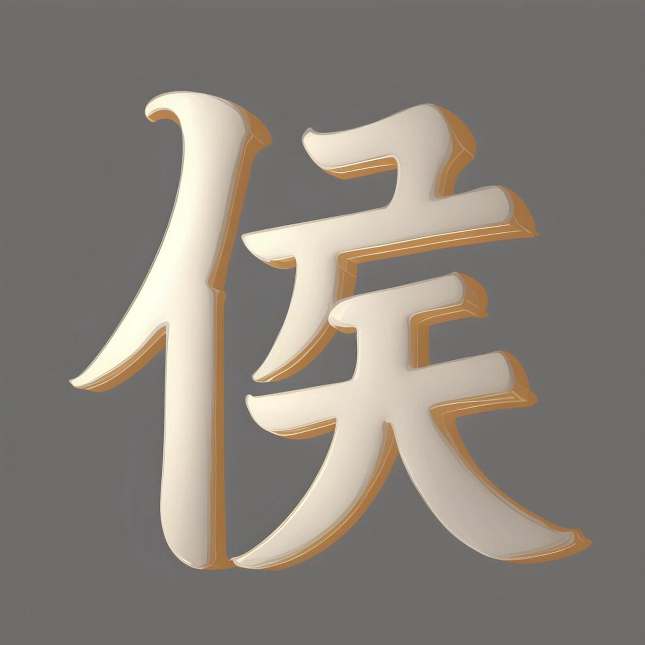 ogo·侯 流光溢彩的文字,流光溢彩的姓氏头像,姓氏logo,可以专属定制